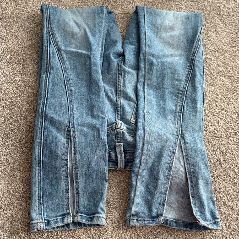Flying Monkey High Rise Slim Straight Jeans - Picture 4 of 5